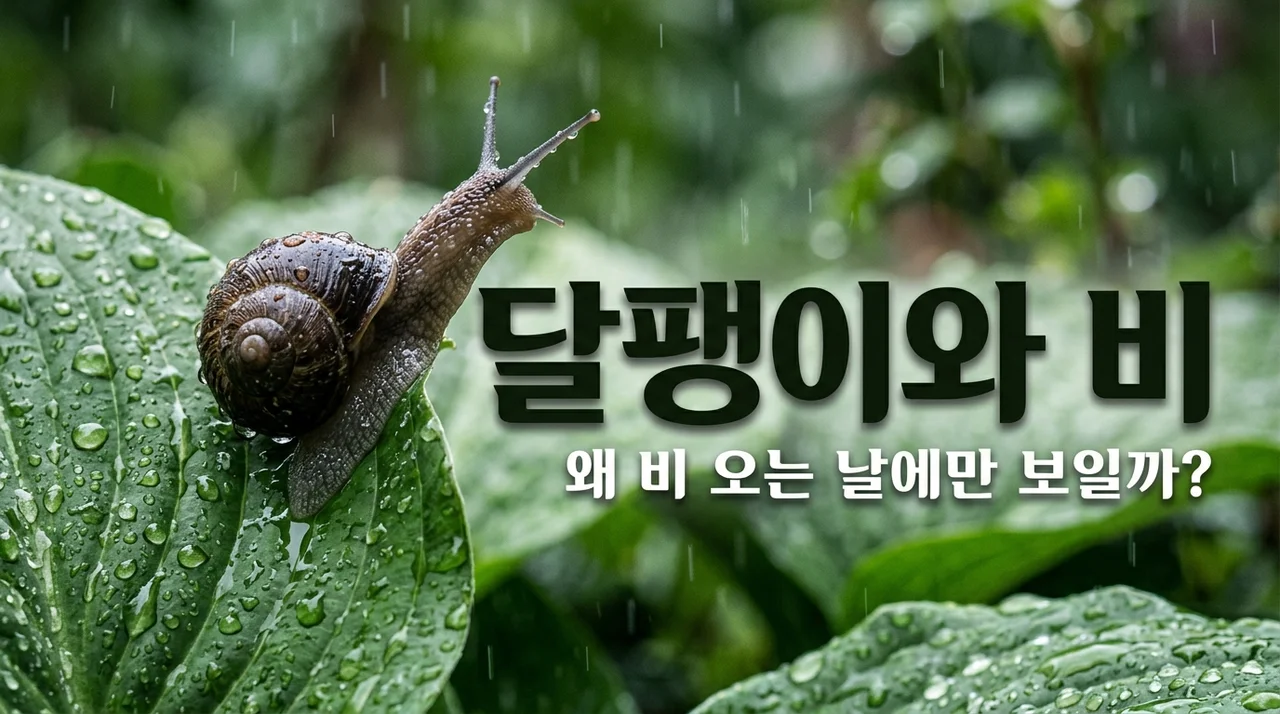 달팽이 비 오는 날 나오는 이유 3가지와 생존 전략 완벽 정리