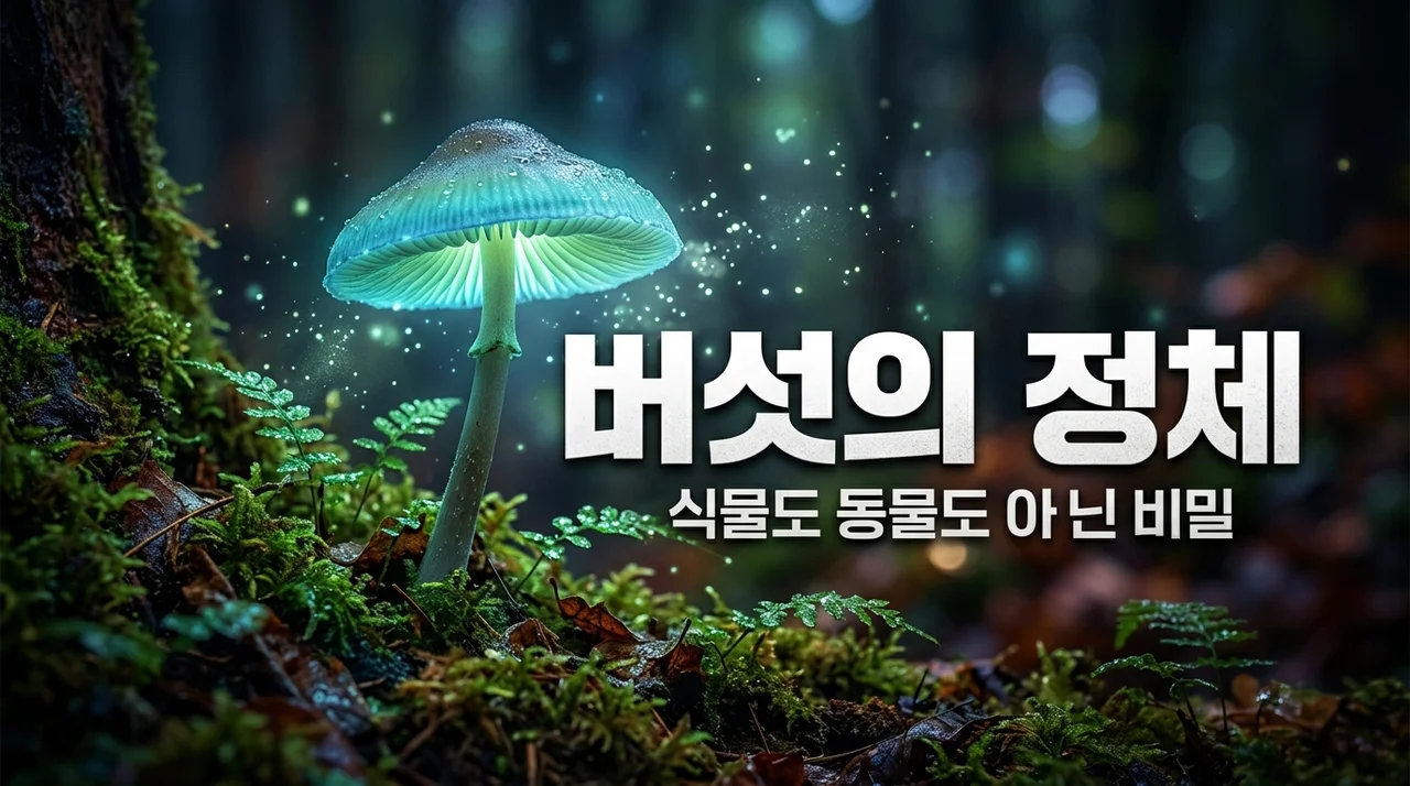 버섯 식물 동물 차이점! 식물도 동물도 아닌 균류의 신비로운 비밀