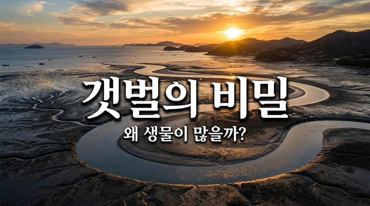 갯벌에는 왜 생물이 많을까? 놀라운 갯벌 생태계의 비밀