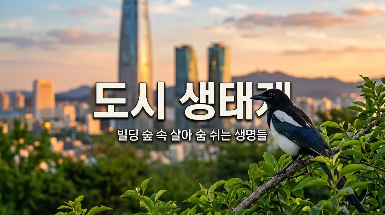 도시 생태계 특징과 도시에 적응한 놀라운 야생동물들